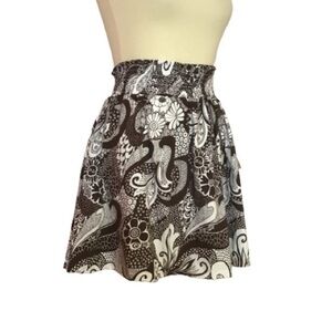 Rip curl surfer girl floral mini skirt NWT